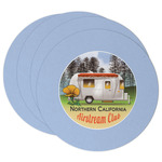 Northern California Airstream Club Round Paper Coasters