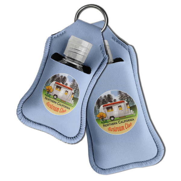 Northern California Airstream Club Sanitizer Holder Keychain - Both in Case (PARENT)