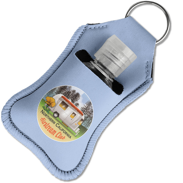 Northern California Airstream Club Sanitizer Holder Keychain - Small in Case