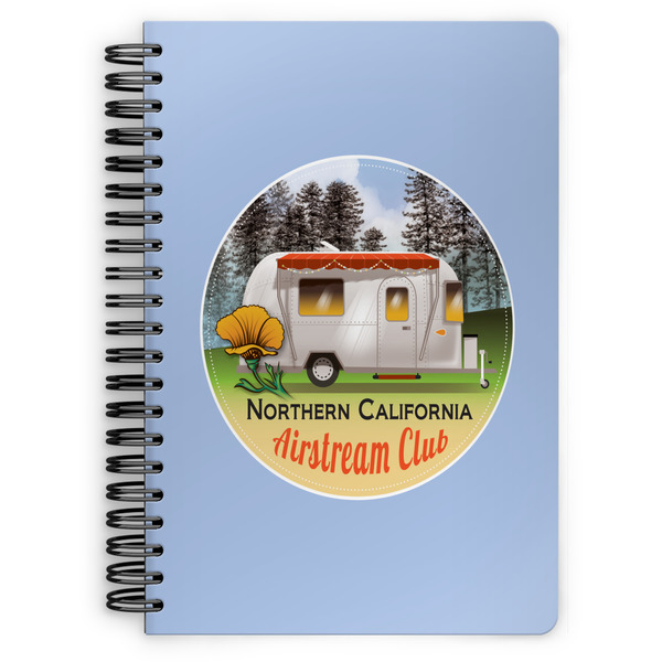 Custom Northern California Airstream Club Spiral Notebook