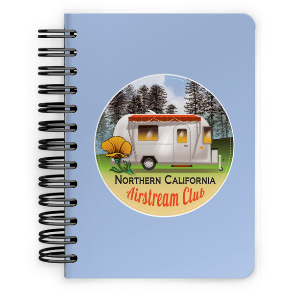 Custom Northern California Airstream Club Spiral Notebook - 5" x 7"