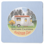 Northern California Airstream Club Square Rubber Backed Coaster - Single