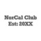 Northern California Airstream Club Name/Text Decal - Custom Sizes