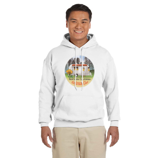 Custom Northern California Airstream Club Hoodie - White