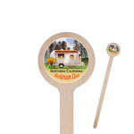 Northern California Airstream Club 7.5" Round Wooden Stir Sticks - Double-Sided