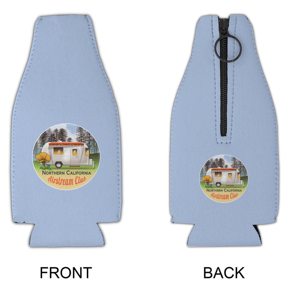 Northern California Airstream Club Zipper Bottle Cooler - APPROVAL