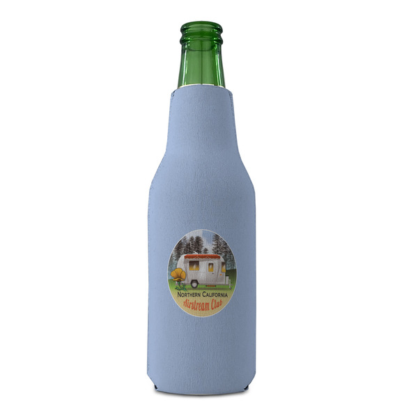 Northern California Airstream Club Zipper Bottle Cooler - FRONT (bottle)