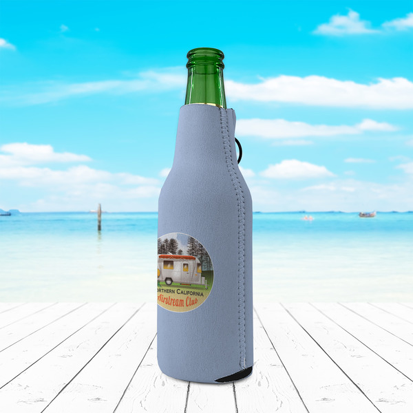 Northern California Airstream Club Zipper Bottle Cooler - LIFESTYLE