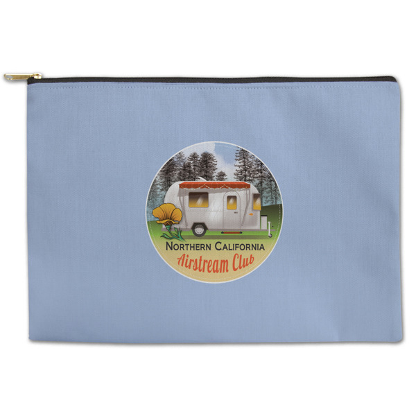Custom Northern California Airstream Club Zipper Pouch