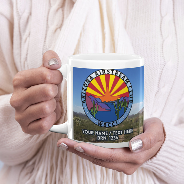 Arizona Airstream Club 20oz Coffee Mug - LIFESTYLE