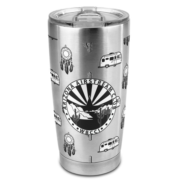 Custom Arizona Airstream Club 20oz Stainless Steel Double Wall Tumbler - Full Print