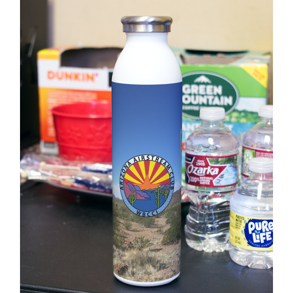 Arizona Airstream Club 20oz Water Bottles - Full Print - In Context