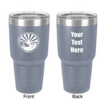 Arizona Airstream Club 30 oz Stainless Steel Tumbler - Grey - Double-Sided