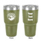 Arizona Airstream Club 30 oz Stainless Steel Tumbler - Olive - Double-Sided
