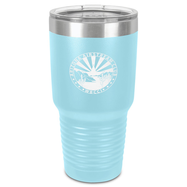 Custom Arizona Airstream Club 30 oz Stainless Steel Tumbler - Teal - Single-Sided