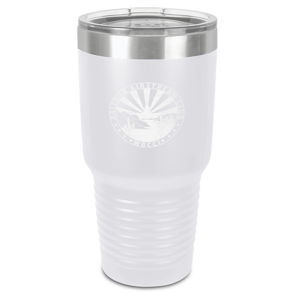 Custom Arizona Airstream Club 30 oz Stainless Steel Tumbler - White - Single-Sided