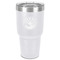 Arizona Airstream Club 30 oz Stainless Steel Tumbler - White - Single-Sided