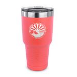 Arizona Airstream Club 30 oz Stainless Steel Tumbler - Coral - Single-Sided