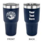 Arizona Airstream Club 30 oz Stainless Steel Tumbler - Navy - Double-Sided