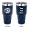 Arizona Airstream Club 30 oz Stainless Steel Tumbler - Navy - Double-Sided