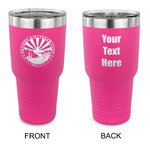 Arizona Airstream Club 30 oz Stainless Steel Tumbler - Pink - Double-Sided