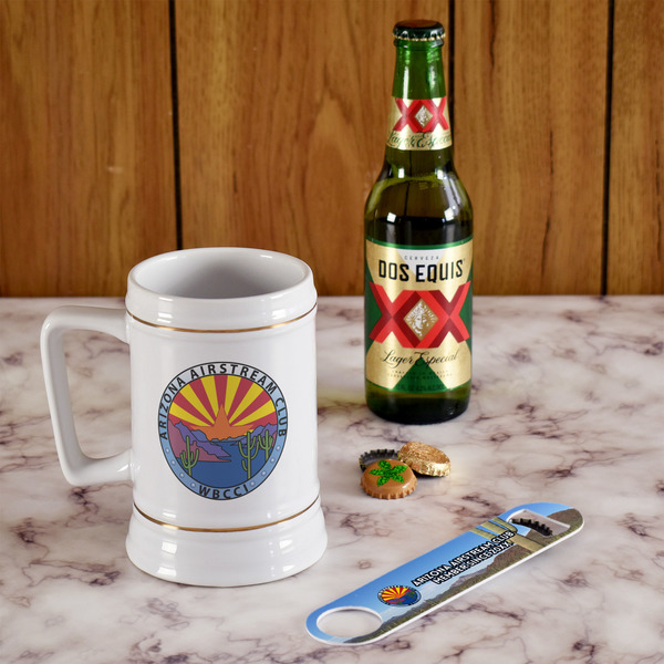 Arizona Airstream Club Beer Stein - In Context