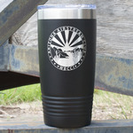 Arizona Airstream Club 20 oz Stainless Steel Tumbler - Black - Single-Sided