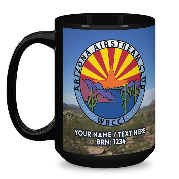 Arizona Airstream Club Coffee Mug - 15 oz - Black