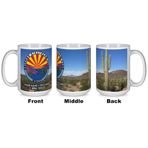 Arizona Airstream Club Coffee Mug - 15 oz - White APPROVAL