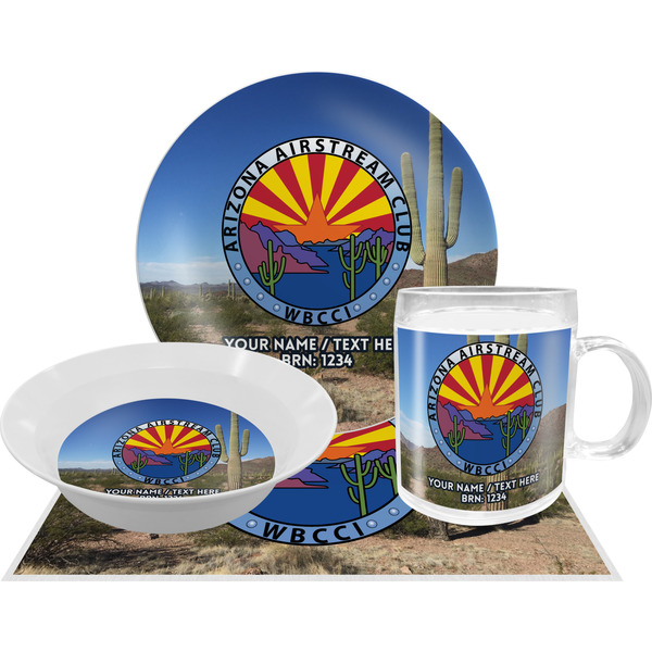 Arizona Airstream Club Dinner Set - 4pc