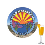 Arizona Airstream Club Printed Drink Topper - 2.15"