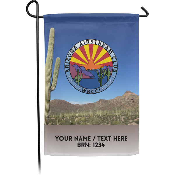 Custom Arizona Airstream Club Garden Flag - Small - Double-Sided