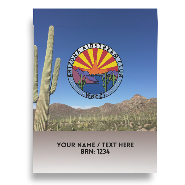 Arizona Airstream Club Garden Flags - Large - Double Sided - FRONT