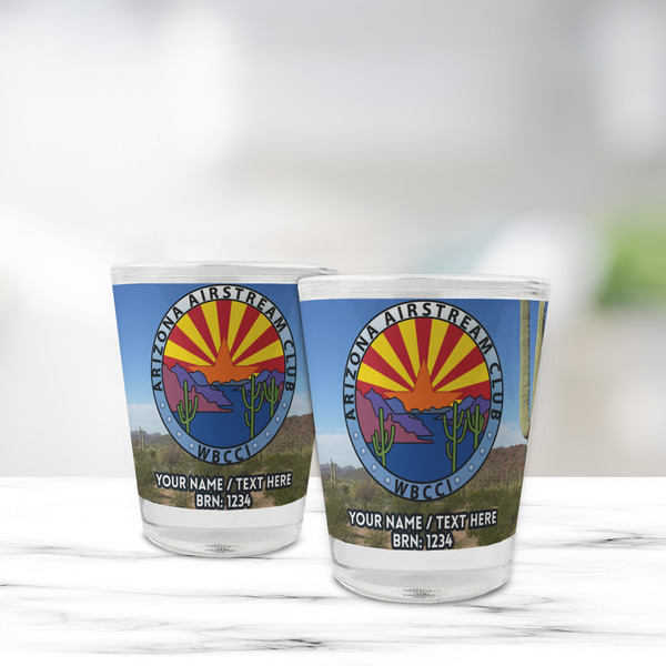 Arizona Airstream Club Glass Shot Glass - Standard - Lifestyle