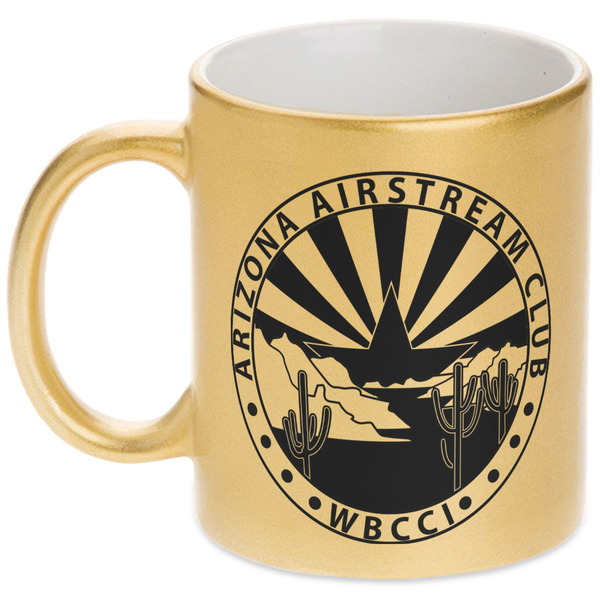 Custom Arizona Airstream Club Metallic Mug