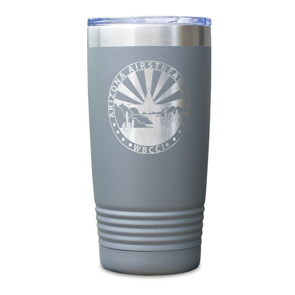 Arizona Airstream Club Gray Polar Camel Tumbler - 20oz - Single Sided - Approval