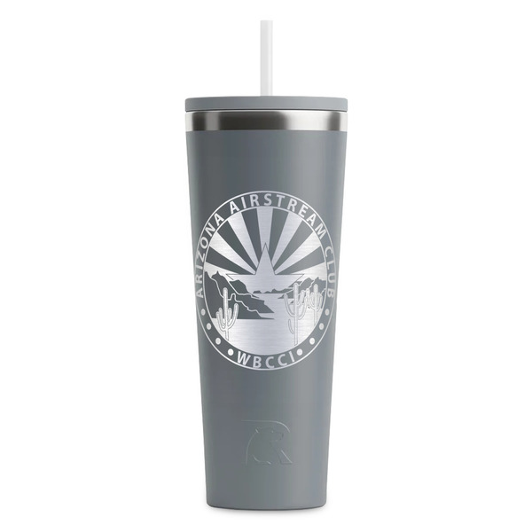 Arizona Airstream Club Grey RTIC Everyday Tumbler - 28 oz. - Front