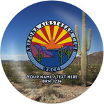 Arizona Airstream Club Melamine Plate - 10"