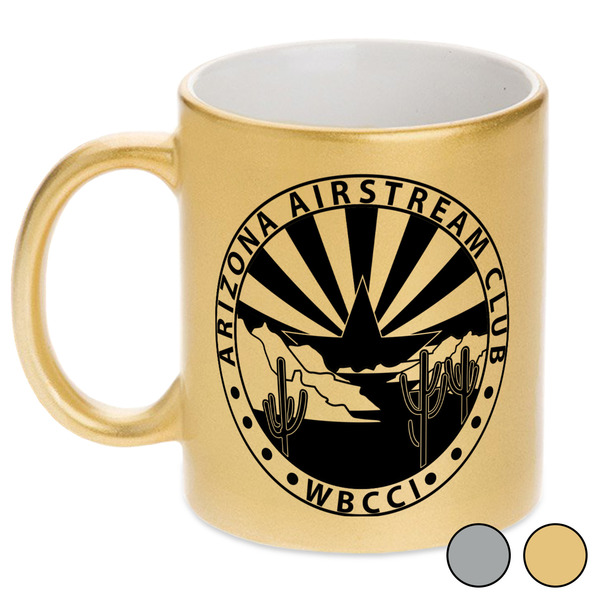 Arizona Airstream Club Metallic Mugs - Swatches