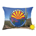Arizona Airstream Club Outdoor Throw Pillow - Rectangular
