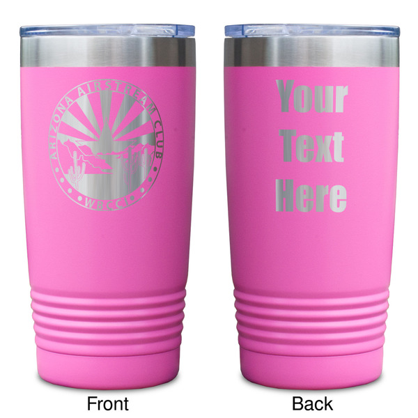 Arizona Airstream Club Pink Polar Camel Tumbler - 20oz - Double Sided - Approval
