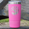 Arizona Airstream Club 20 oz Stainless Steel Tumbler - Pink - Single-Sided