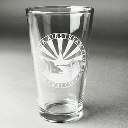 Arizona Airstream Club Pint Glass - Laser Engraved