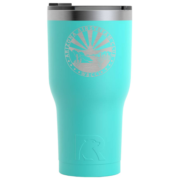 Arizona Airstream Club RTIC Tumbler - Teal - Front