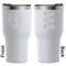 Arizona Airstream Club RTIC Tumbler - White - Laser Engraved - Double-Sided