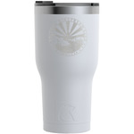 Arizona Airstream Club RTIC Tumbler - White - Laser Engraved - Single-Sided