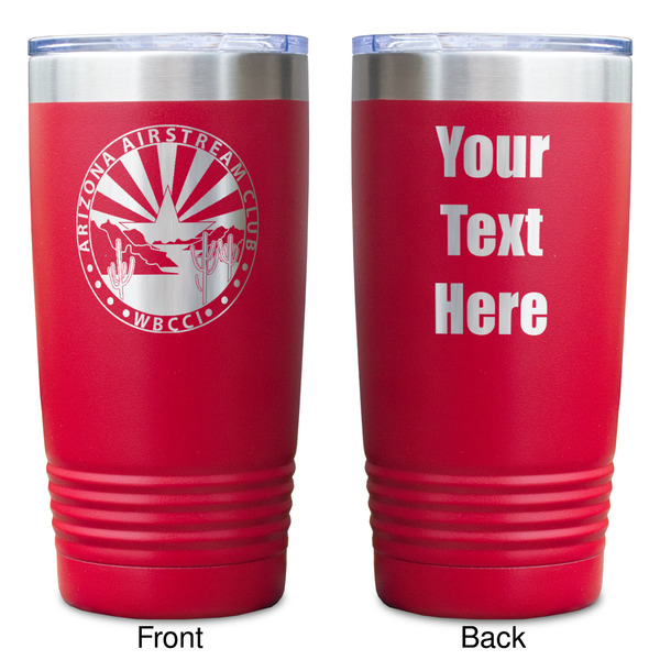 Arizona Airstream Club Red Polar Camel Tumbler - 20oz - Double Sided - Approval