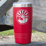 Arizona Airstream Club 20 oz Stainless Steel Tumbler - Red - Single-Sided