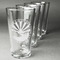 Arizona Airstream Club Pint Glasses - Laser Engraved - Set of 4
