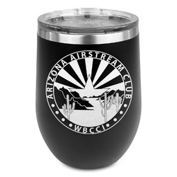 Arizona Airstream Club Stemless Stainless Steel Wine Tumbler